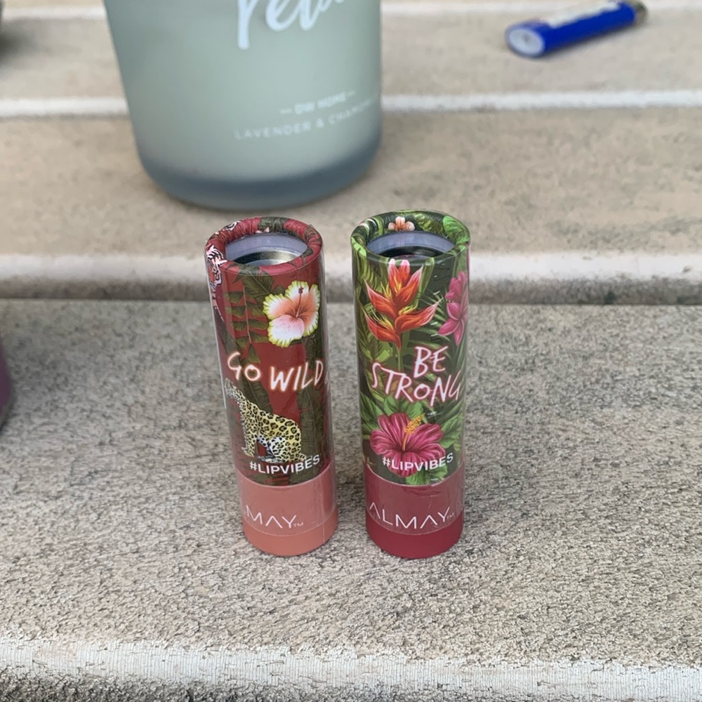 2 almay lipsticks